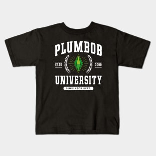 Plumbob University Crest Kids T-Shirt